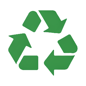 Recharge ReSource recyclable en PET ou RPET