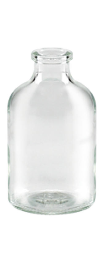contenant en verre flacon antibiotique 50 ml wi 20 verre transparent