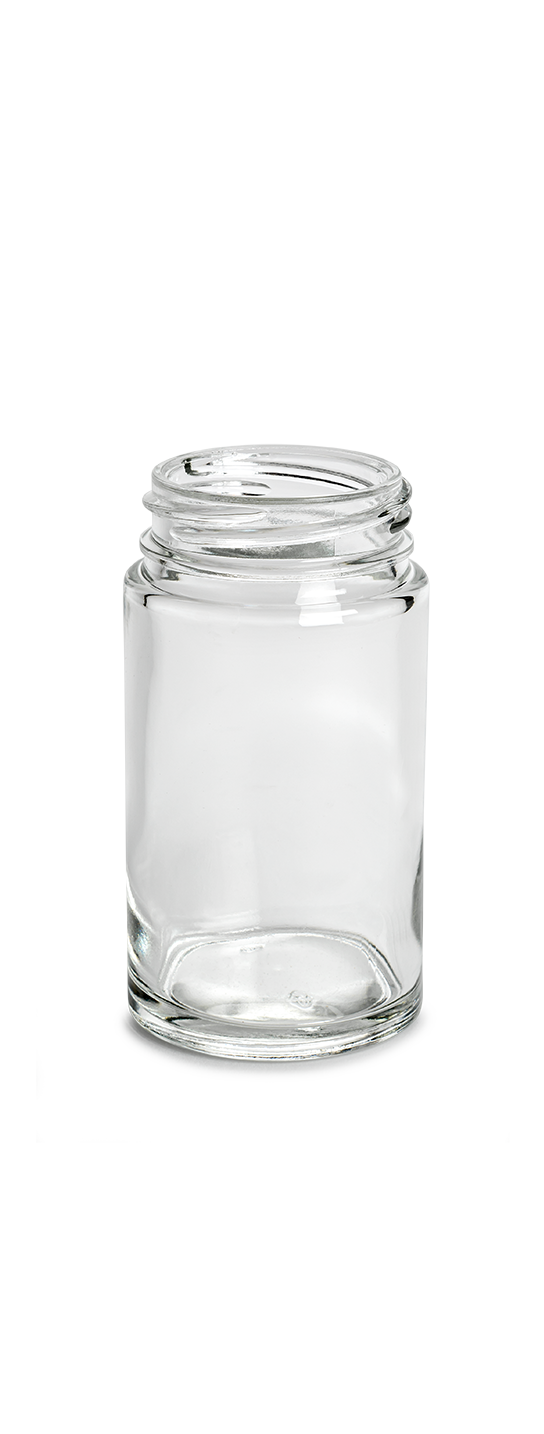 contenant en verre flacon airless baia refill 30 ml verre transparent