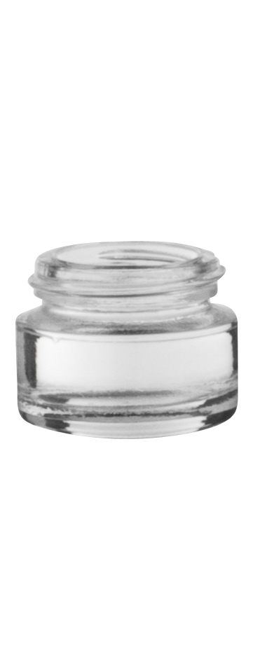 contenant en verre pot cleopatre 5ml verre transparent