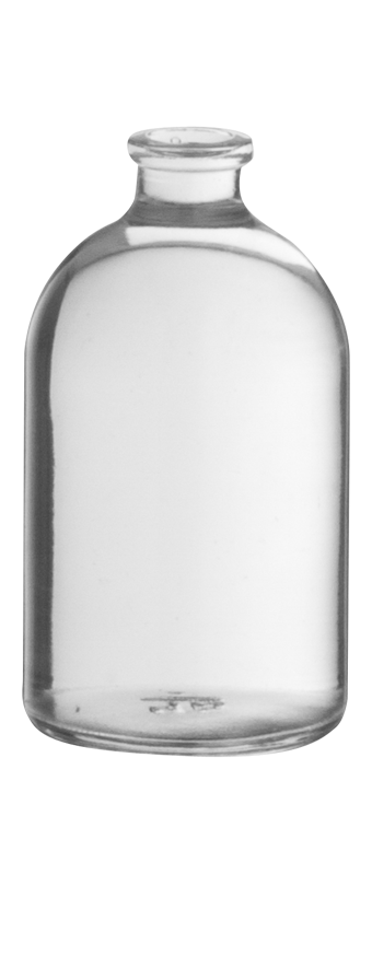glass container antibiotique bottle 100 ml wi 20 flint glass
