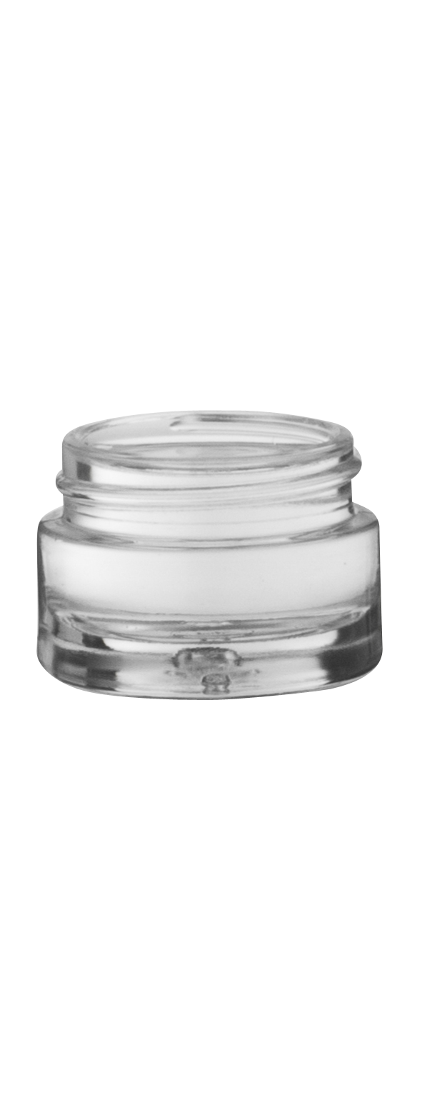 POT CLEOPATRE - 15ML - GCMI 40.400 - VERRE TRANSPARENT | EMBELIA