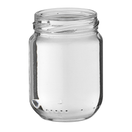 glass container food jar 100ml twist-off 48 flint glass