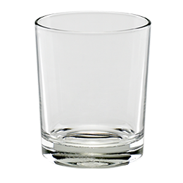 contenant en verre verre a bougie caravelle 25cl verre transparent