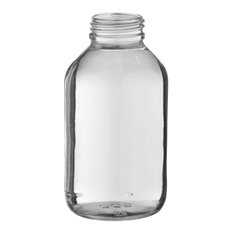 glass container rond l o bottle 500ml pharma 40 flint glass