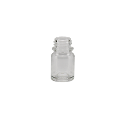 glass container rond e o bottle 2 5ml pharma 13 flint glass