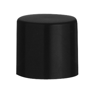 closure   smooth cap eur 5 black recycled pp triseal liner
