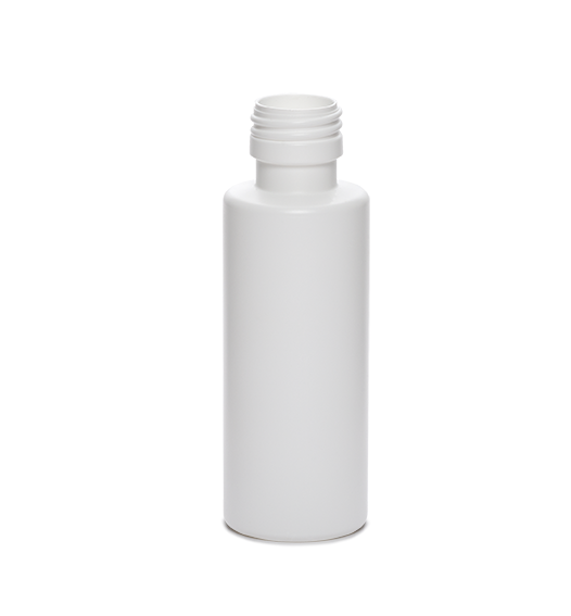 contenant en  flacon procare 125 ml pp28 pehd blanc