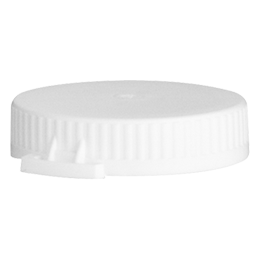 pebd container invio lid for snaplock jar 65ml white pe