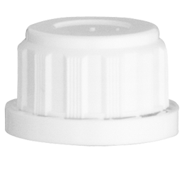 pp container cap invio 25 vg white pe triseal