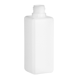 pehd container carre bottle 125ml invio 20 vg white pe