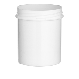 pp container screwlock jar 250ml diameter 65 white pp