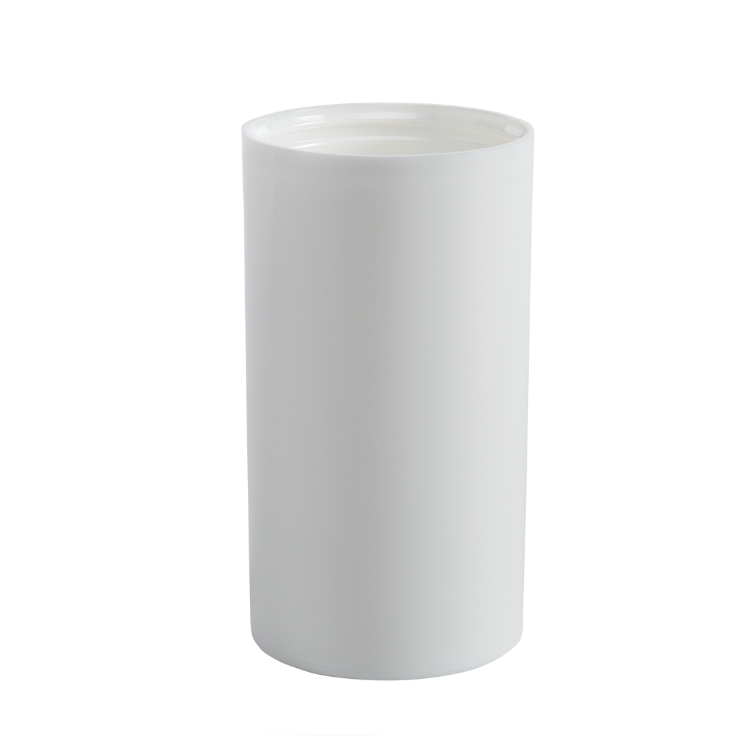 contenant en plastique flacon airless dana 30 ml pp blanc piston