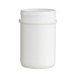 pp container optima jar 40ml diameter 35 white pp