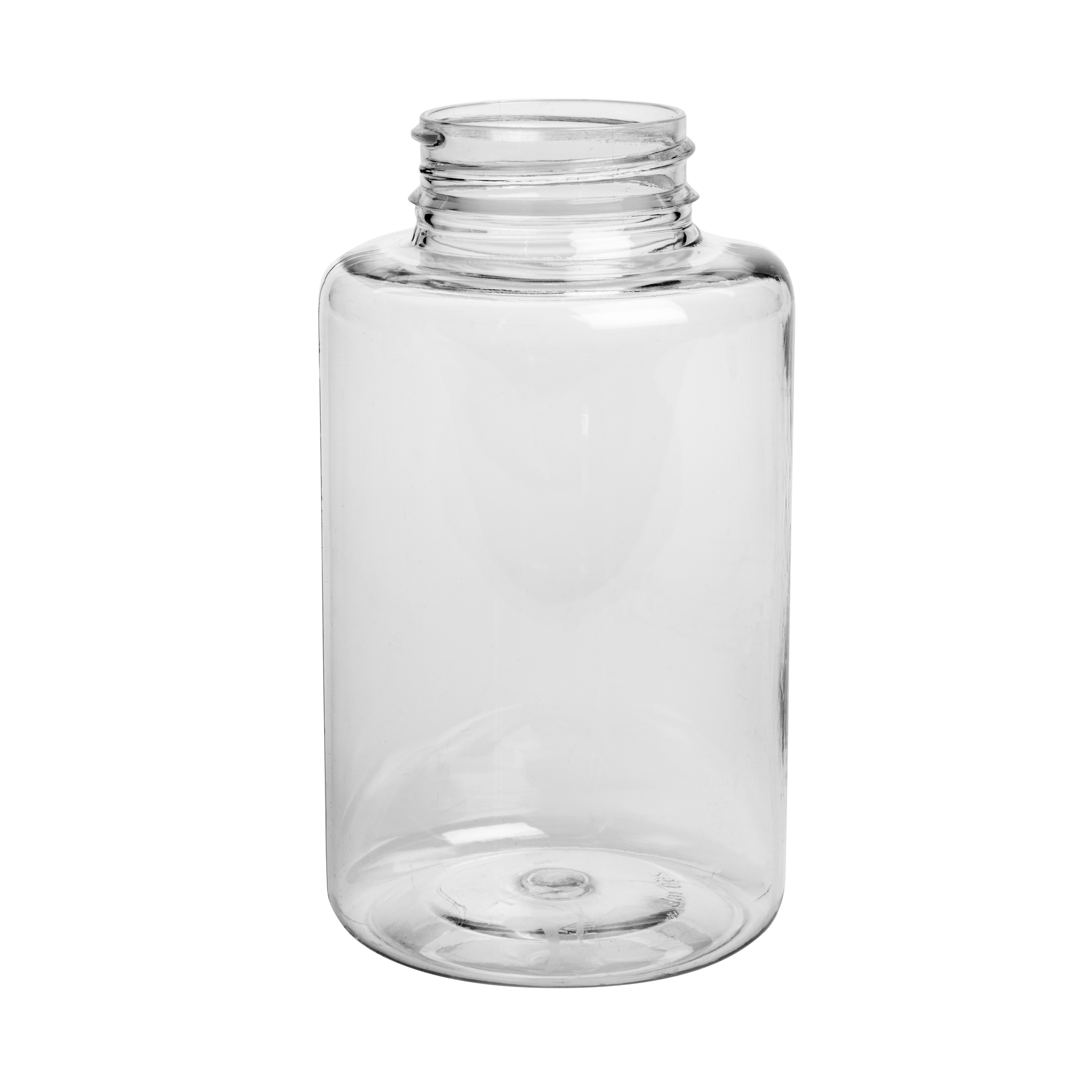 container in plastique lifepack pillbox 250 ml neck 38 crystal petp