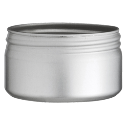 aluminium container aluminium jar 100ml