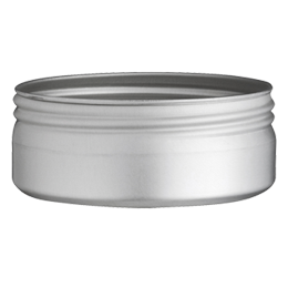 aluminium container aluminium jar 250ml