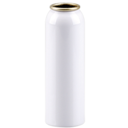contenant en aluminium flacon douceur 125ml 1 pouce alu sans bpa laque blanc