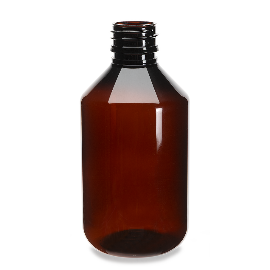 closure recycled pet flacon veral 250 ml pp 28 30% rpet brun