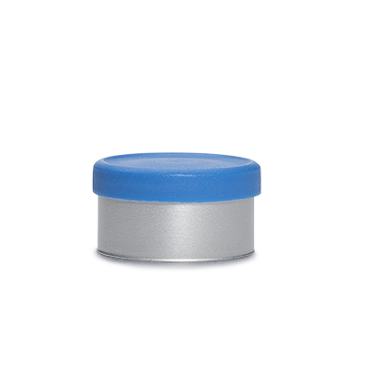 bouchage  capsule flip off sterile iso13 alu top bleu