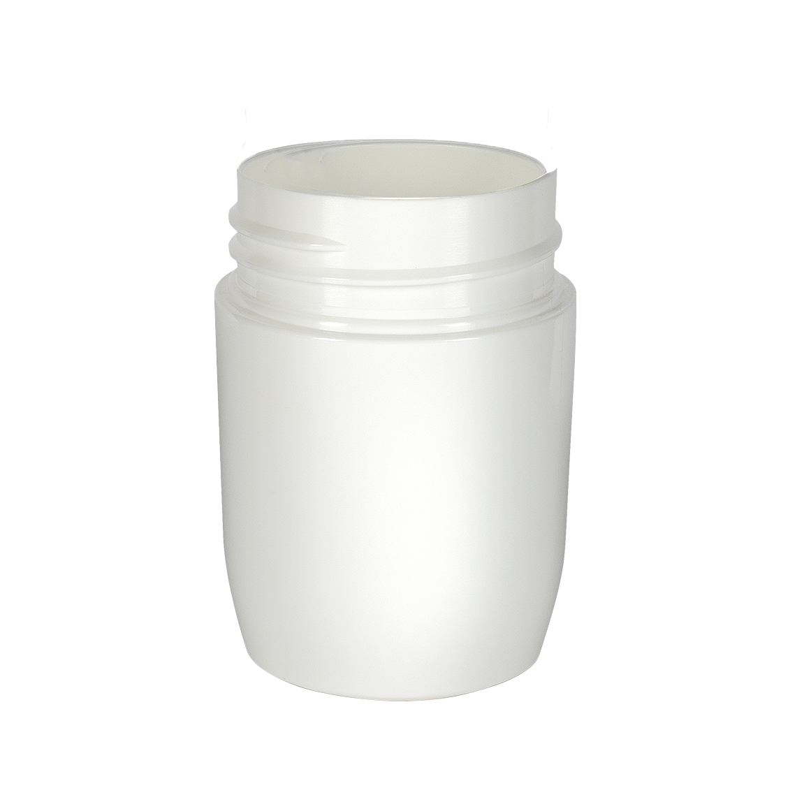 plastic container large roll on bottle 50 ml white hdpe