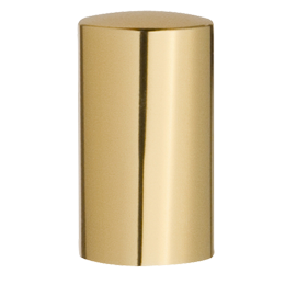 aluminium closure triangule overcap shiny gold for fea 20 pump