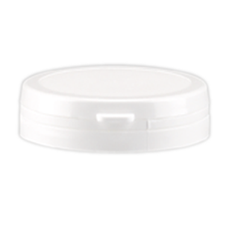 pebd closure lid for energy pillbox 150, 200 and 250 ml white pe
