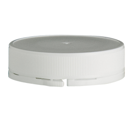 pebd closure invio lid for screwlock jar diameter 50 white pe