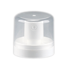 bouchage pompe spray 1 pouce dose 150 blanc et capot naturel