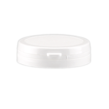 closure   tamper evident lid for energy pillbox fh 100 and 200 ml white hdpe