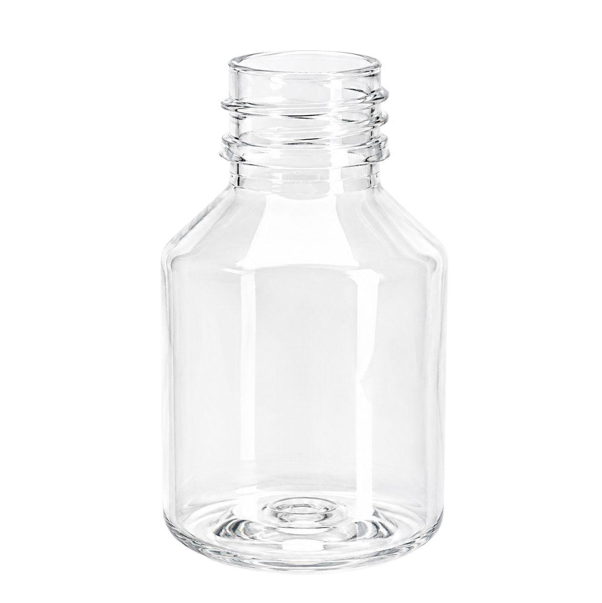 closure recycled pet veral bottle 50 ml pp 28 30% rpet crystal