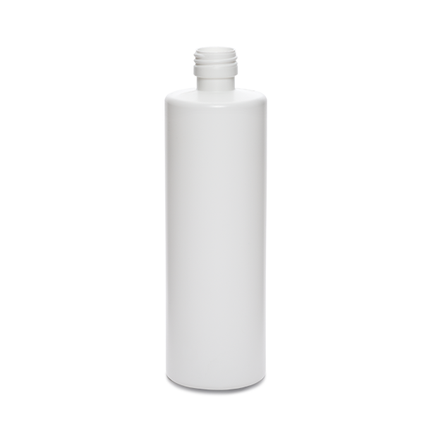 contenant en plastic flacon procare 500 ml pp 28 pe phar blanc