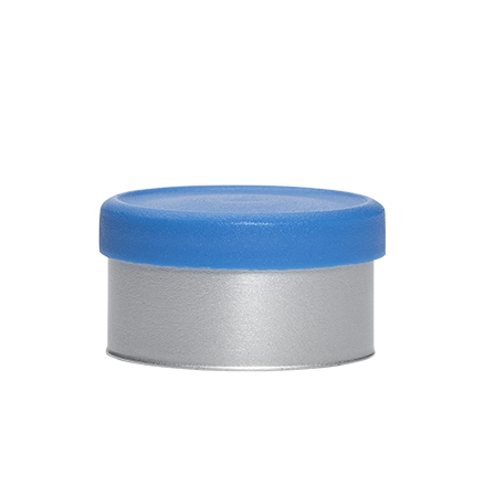 bouchage  capsule flip off sterile iso20 alu top bleu