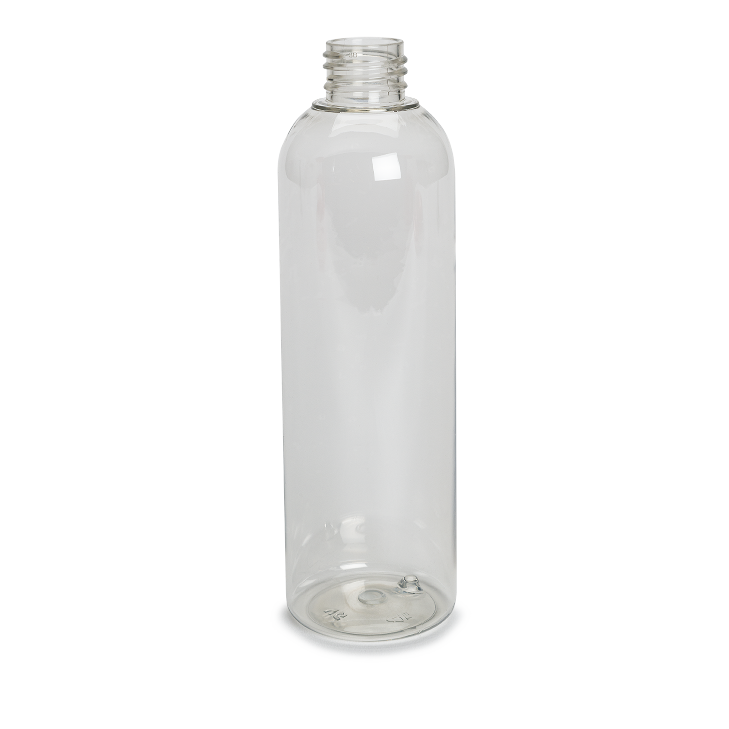 container in plastic flacon douceur250ml- gcmi 24.410- pet cristal recycle 100%