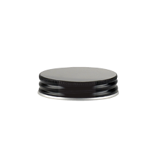 aluminium closure black lid for aluminium jar 30 ml