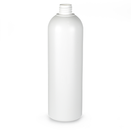 contenant en plastique flacon douceur 500 ml gcmi 24 410 be safe pe vegetal blanc