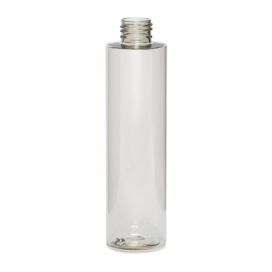 container in plastic classic bottle200ml-gcmi 24.410- recycled pet crystal 100%