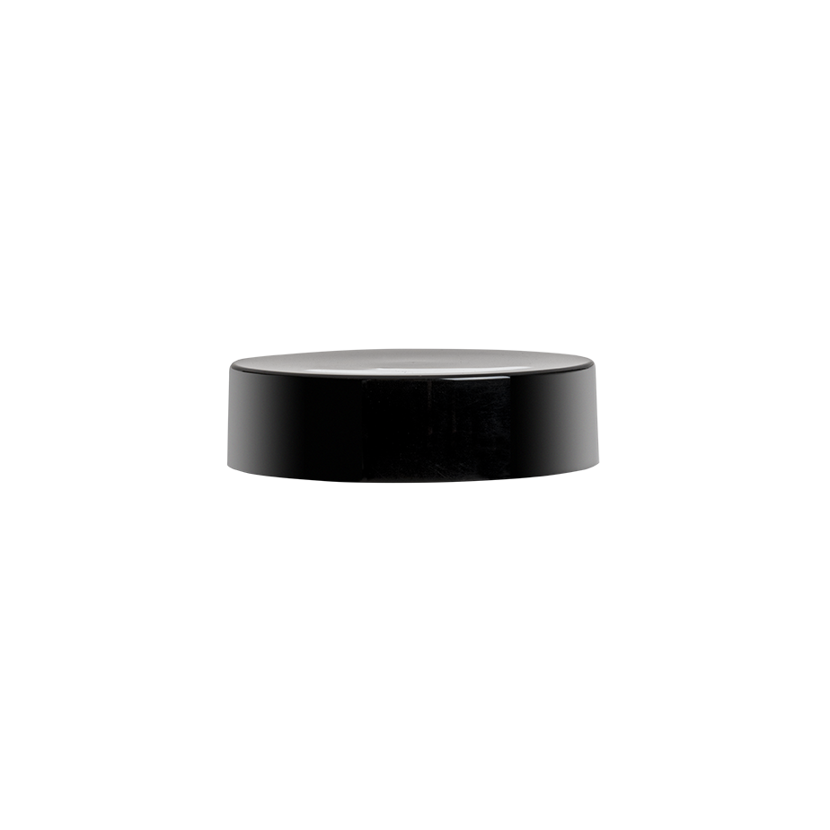 closure   smooth lid for lifejar pillbox neck 63black pp- induction liner