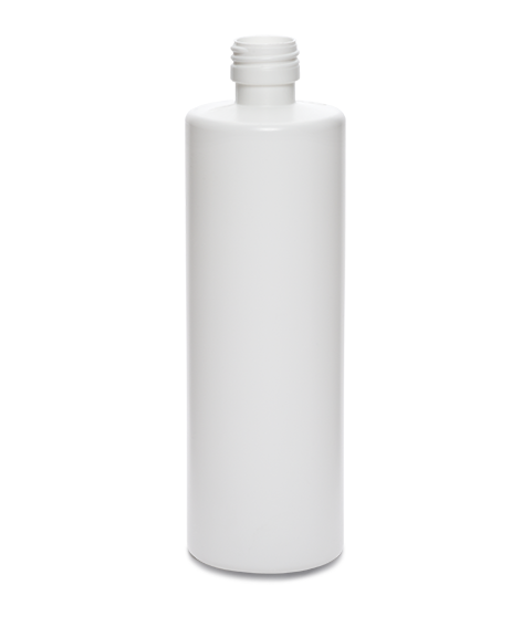 contenant en  flacon procare 500 ml pp28 pehd blanc