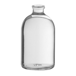 contenant en verre flacon antibiotique 100 ml wi 20 verre transparent