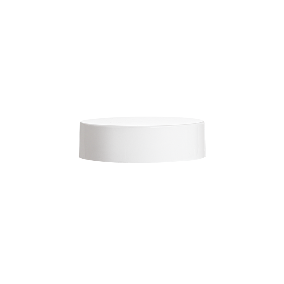 closure   smooth lid for lifejar pillbox neck 63white pp- induction liner