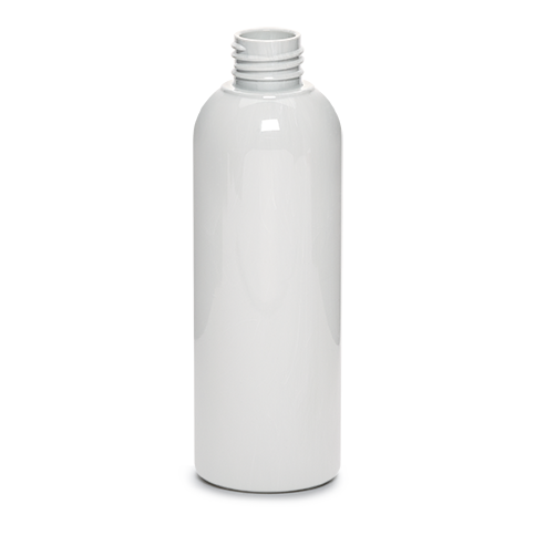 contenant en plastique flacon douceur  200ml  gcmi 24 410  pet blanc recycle 25%