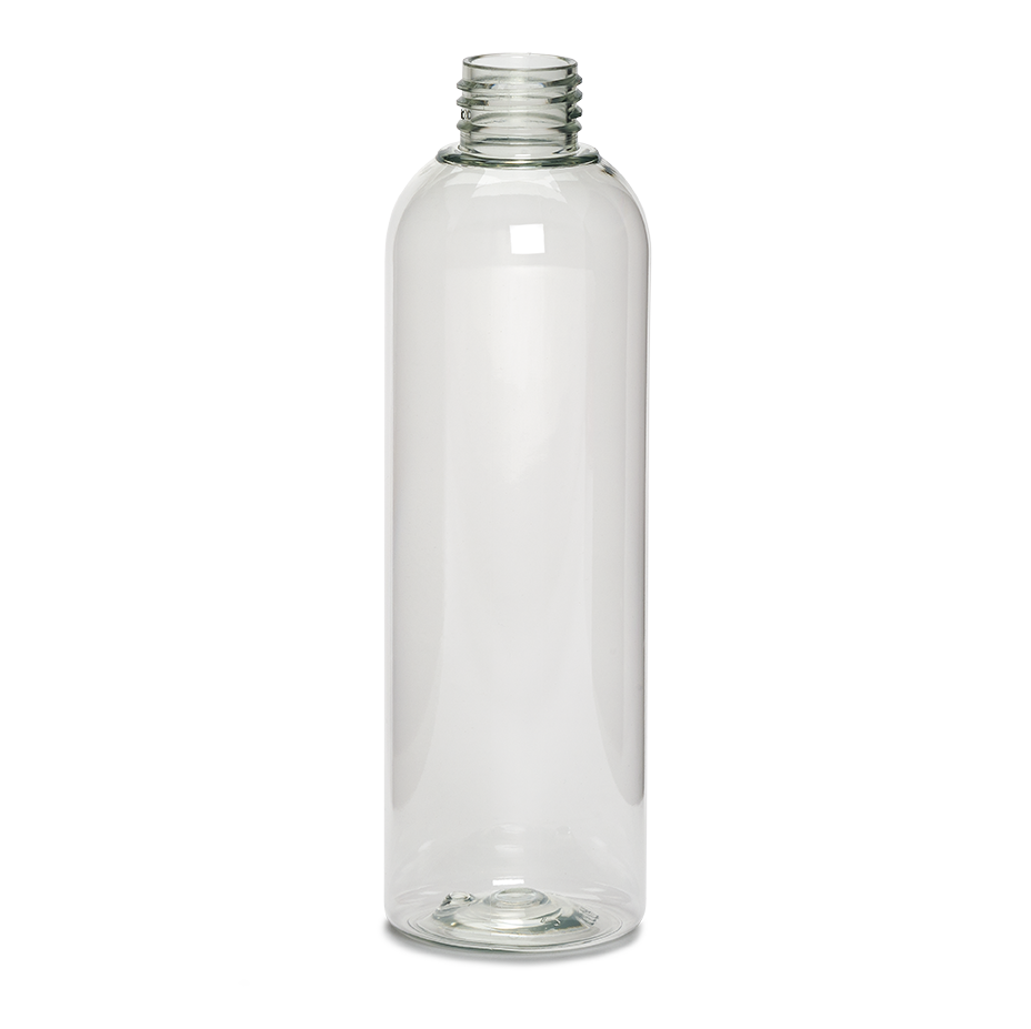 container in plastic douceur bottle250ml-gcmi 24.410- recycled pet crystal 25%