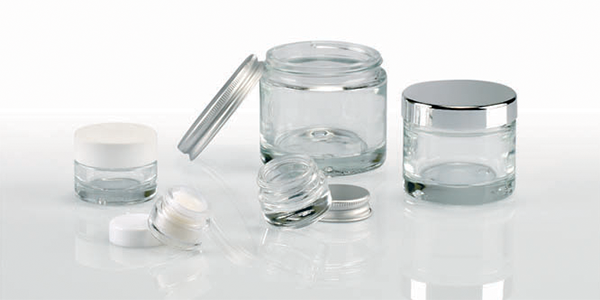 pot cleopatre contenant en verre pot rond verre